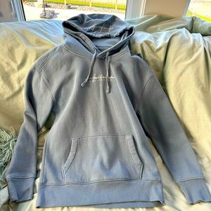 Light blue guys Hollister hoodie